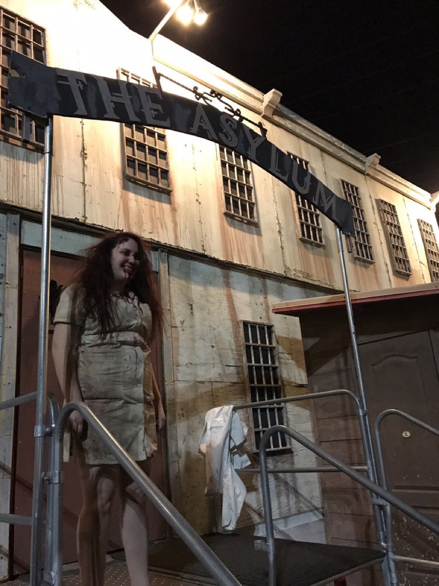 Asylum and Hotel Fear Haunted House in Nevada