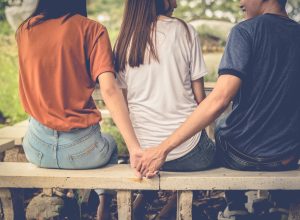 Young couple signs of cheating