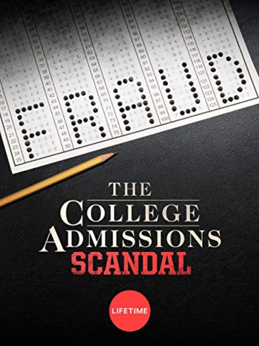 The College Admissions Scandal Lifetime movie poster