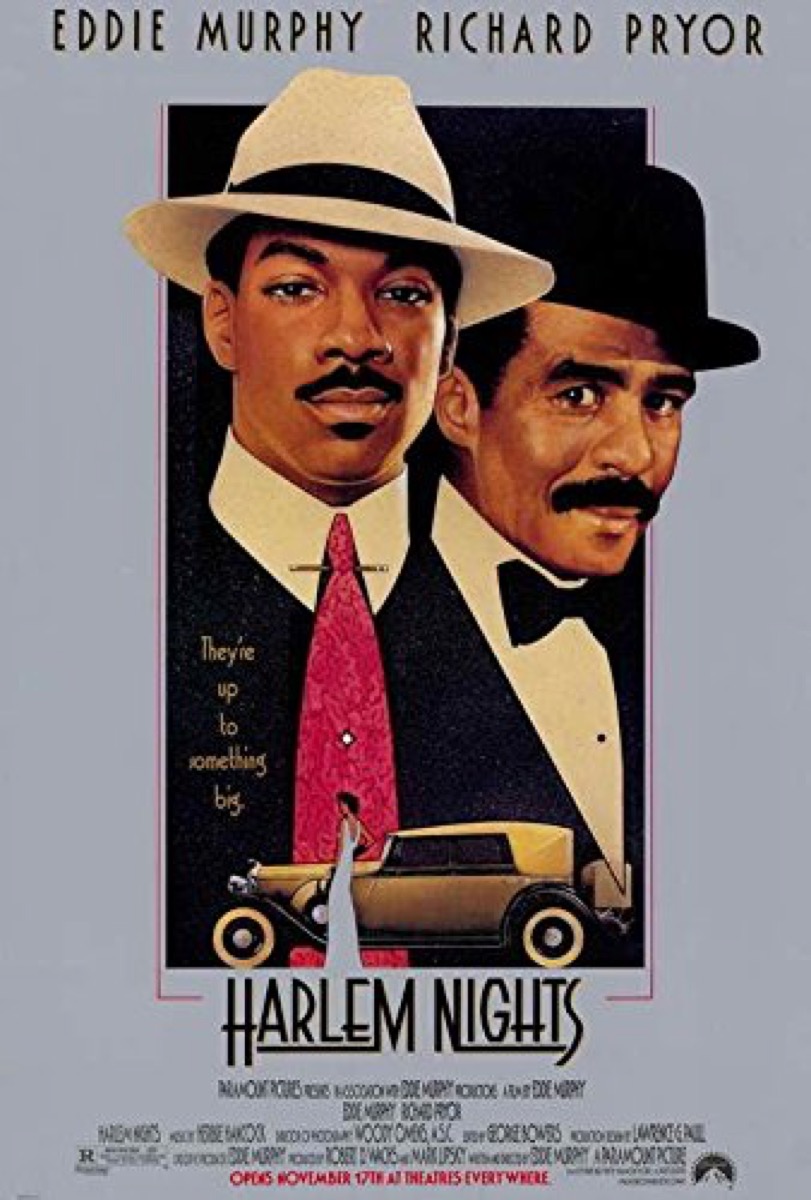 harlem nights movie poster, movies directed by actors