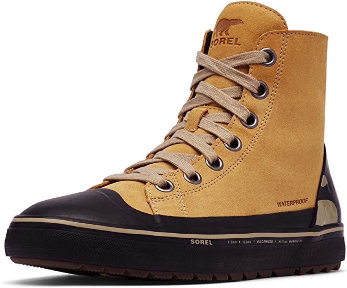 tan and black lace up boots, men's winter boots