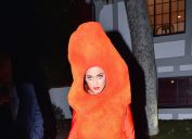 Cropped photo of Katy Perry dressed as a Cheeto