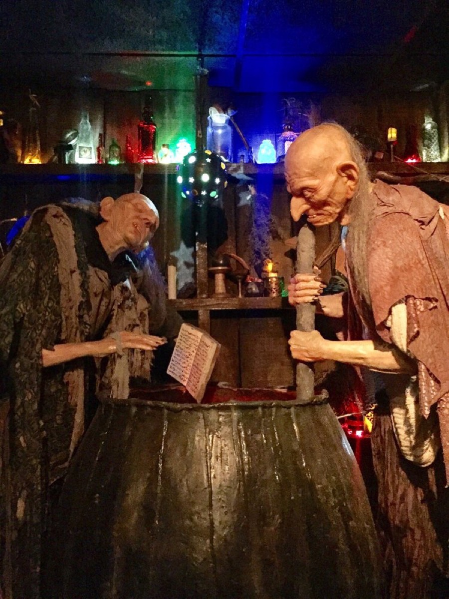 Characters at Netherworld haunted house
