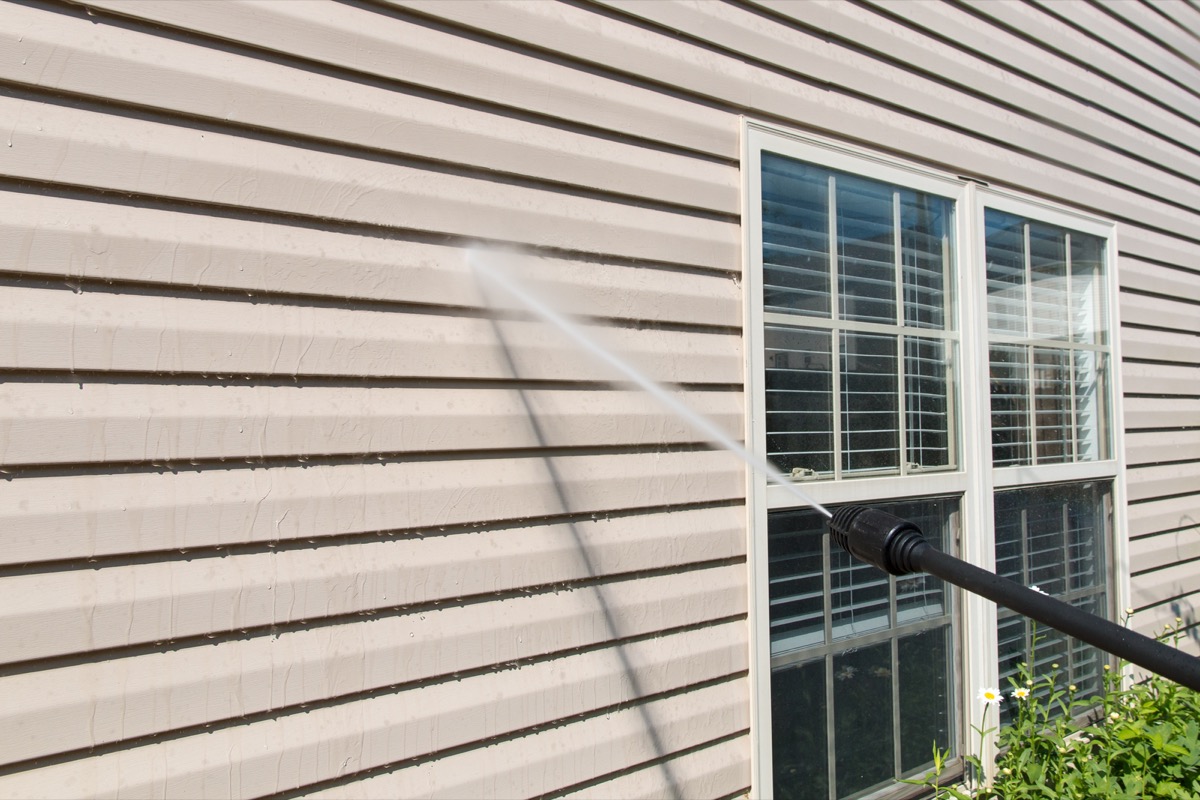 power washing home exterior, fall upgrades