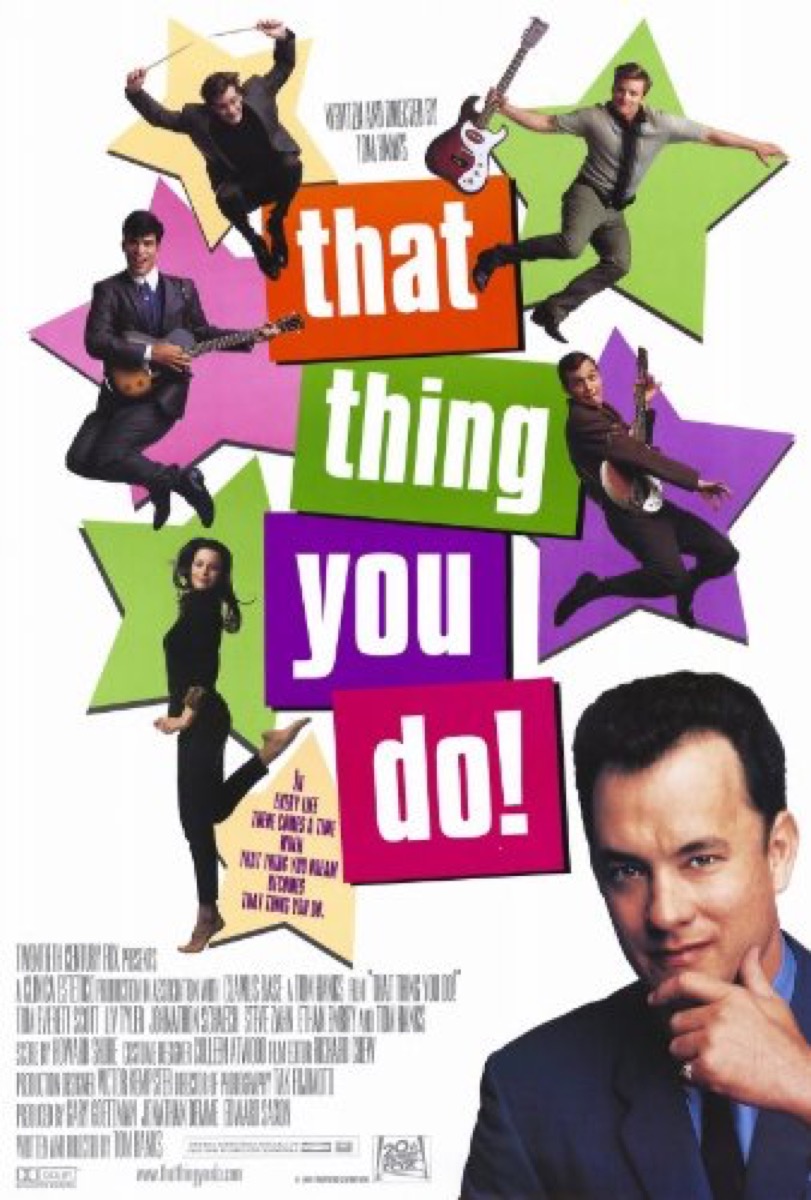 that thing you do movie poser, movies directed by actors