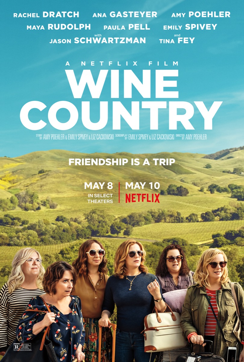 wine country movie poster, movies directed by actors