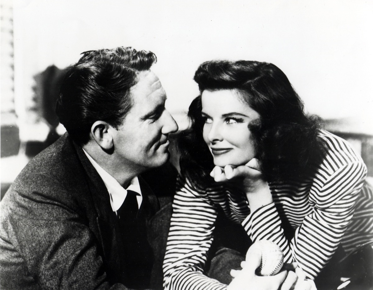 spencer tracy and katharine hepburn in woman of the year