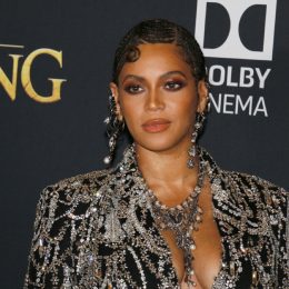 Beyonce close up at Lion King Premiere in 2019