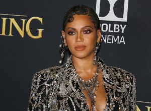 Beyonce close up at Lion King Premiere in 2019