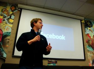 Mark Zuckerberg speaking in 2009