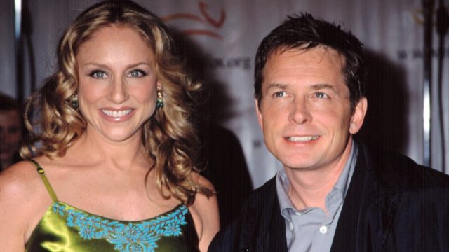 Michael J. Fox and wife Tracy Pollan