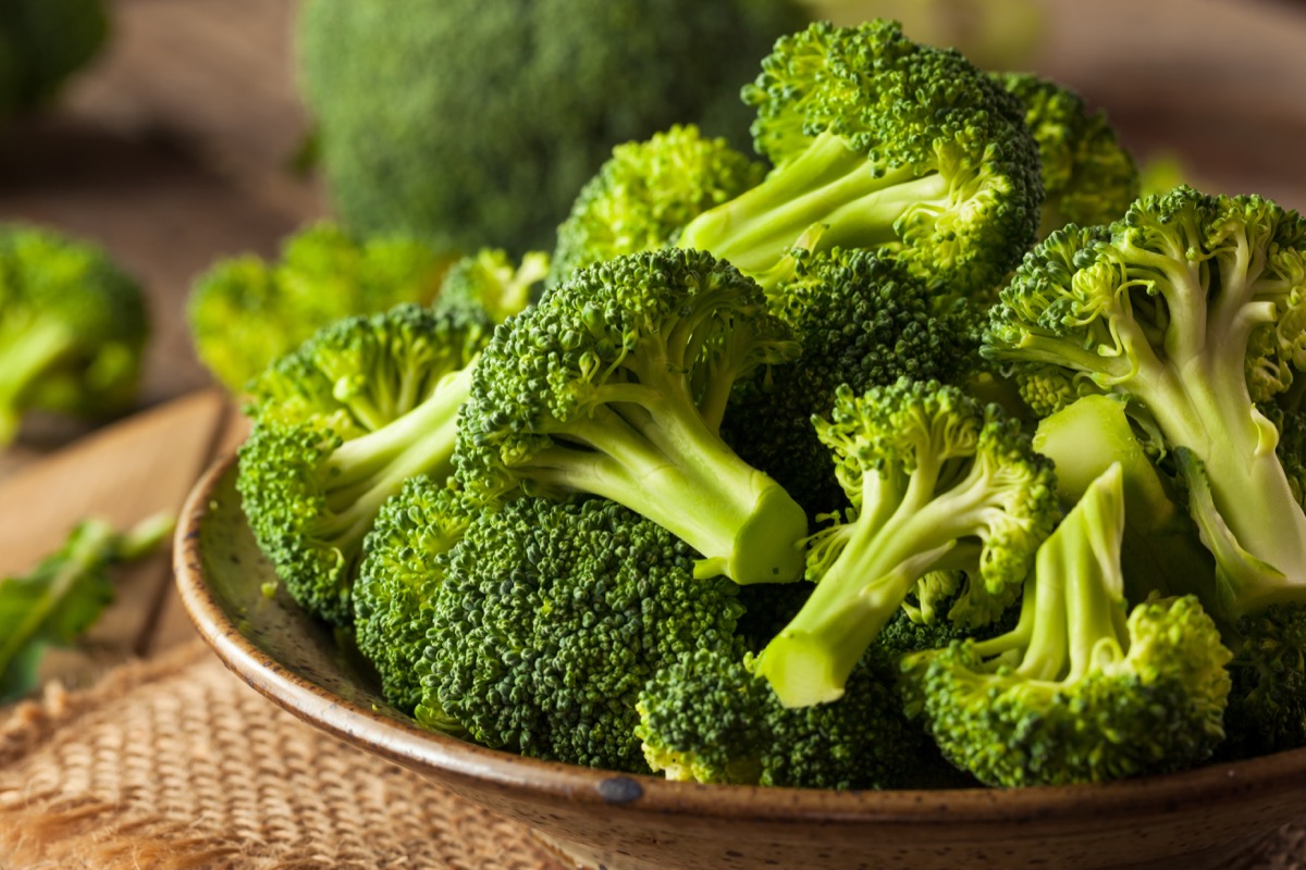 broccoli on a plate