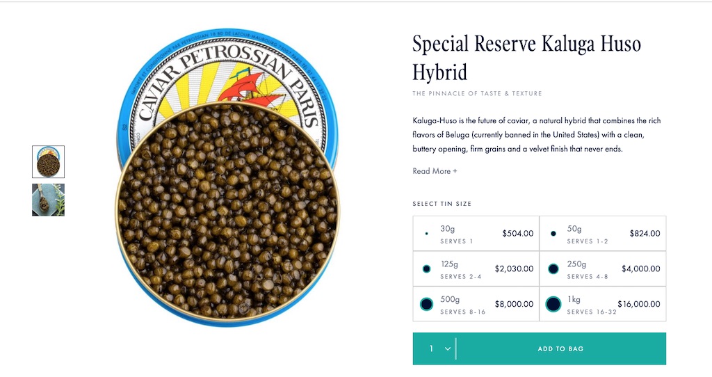 special reserve caviar goop gift guide