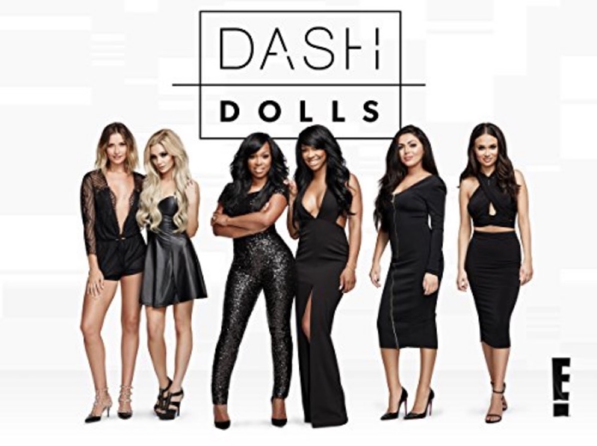 malika and khadijah haq and four other women and dash dolls logo on white background