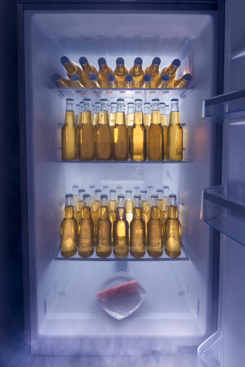 fridge full of beer