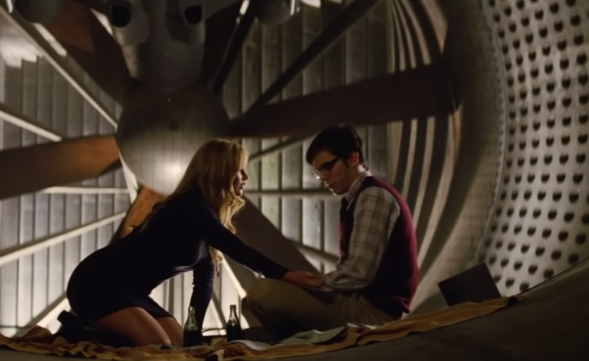 jennifer lawrence and nicholas hoult in x-men: first class