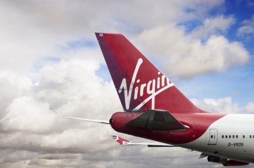 virgin airways plane