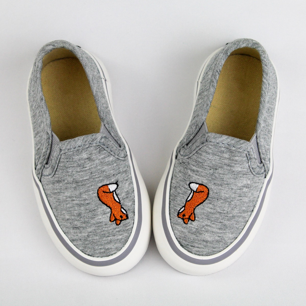 Kids' shoes with foxes