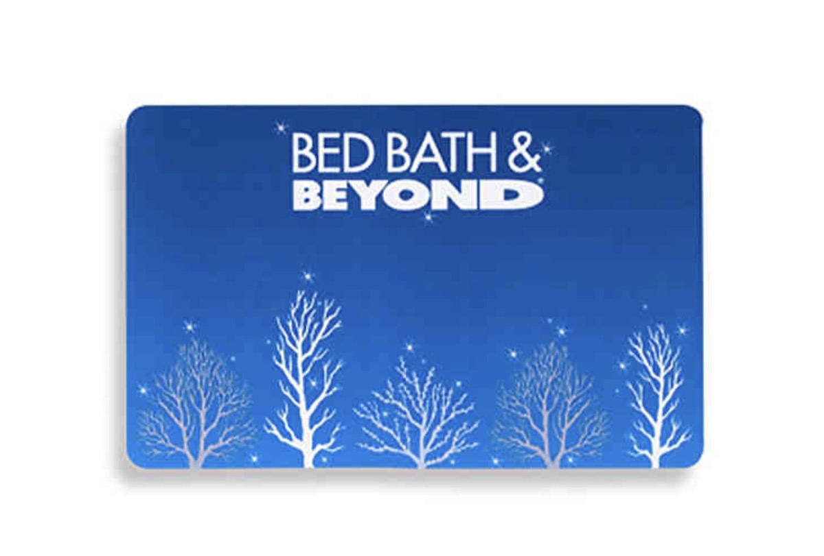 bed bath and beyond gift card