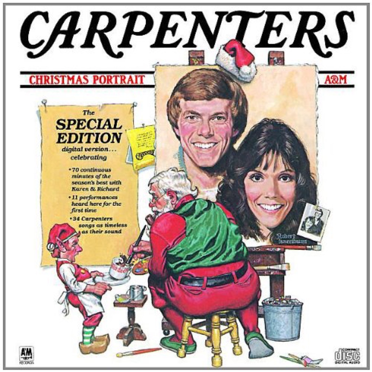 carpenters christmas portrait
