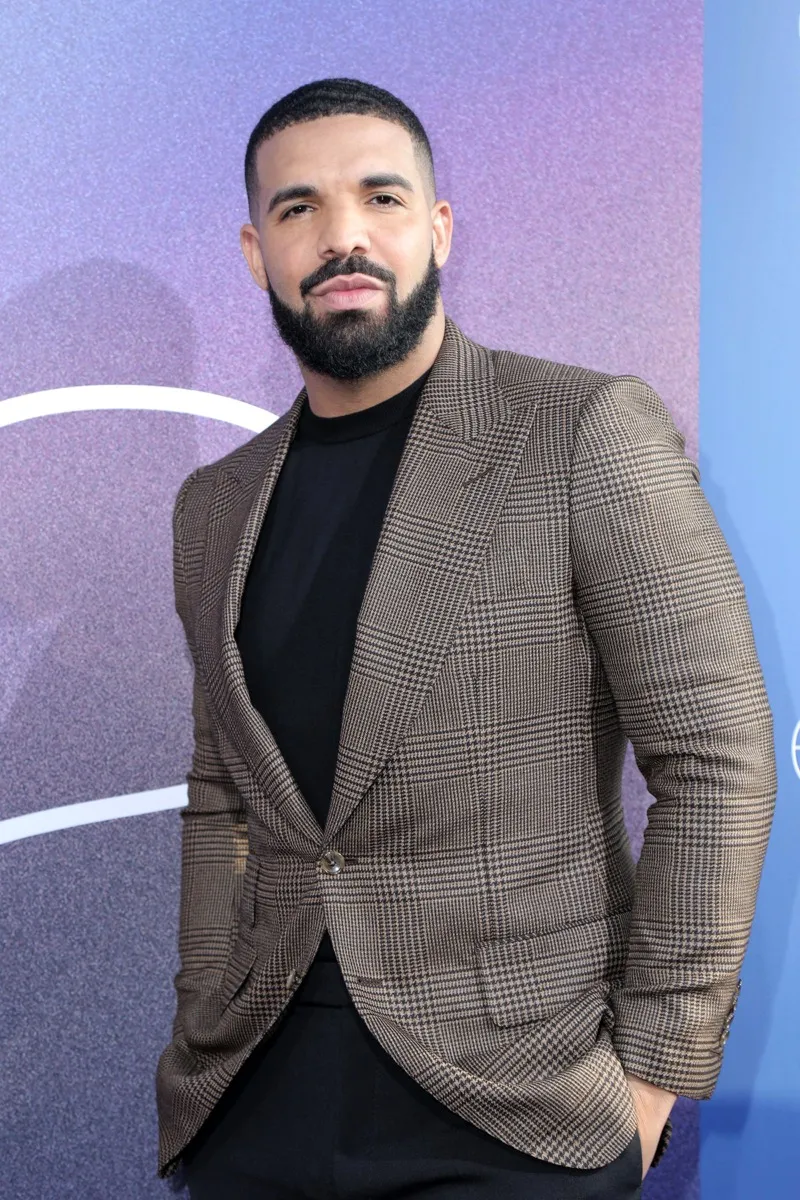 Drake at the premiere of "Euphoria" in 2019