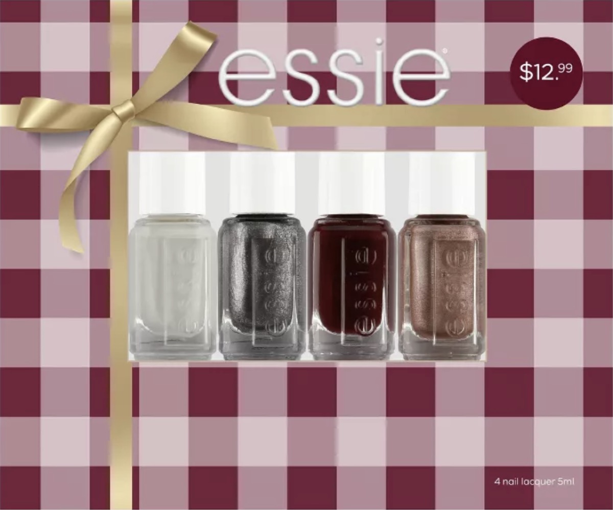 essie target exclusive holiday collection mini kit