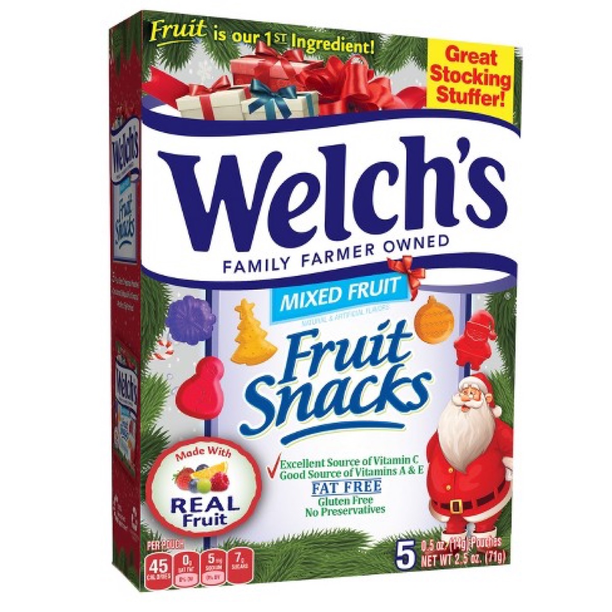welch's gummy fruit snacks