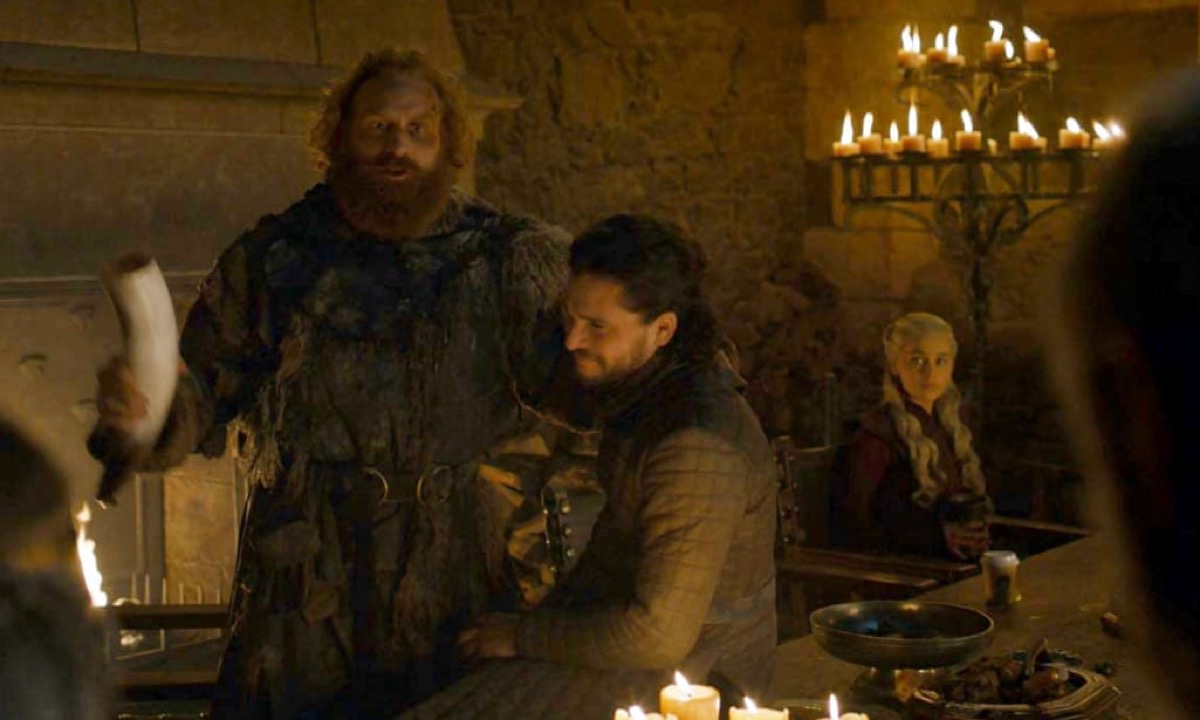 coffee cup in game of thrones scene