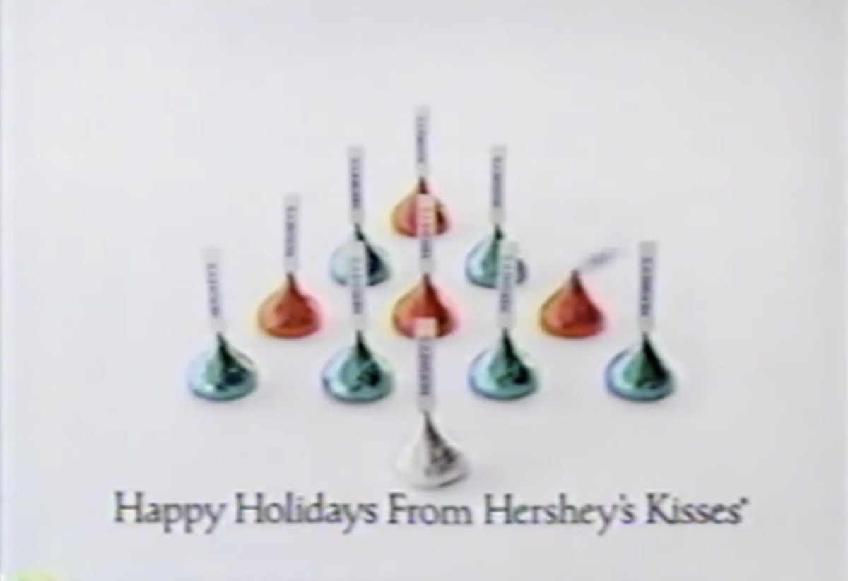 Hershey Kisses Jingle Bells commercial
