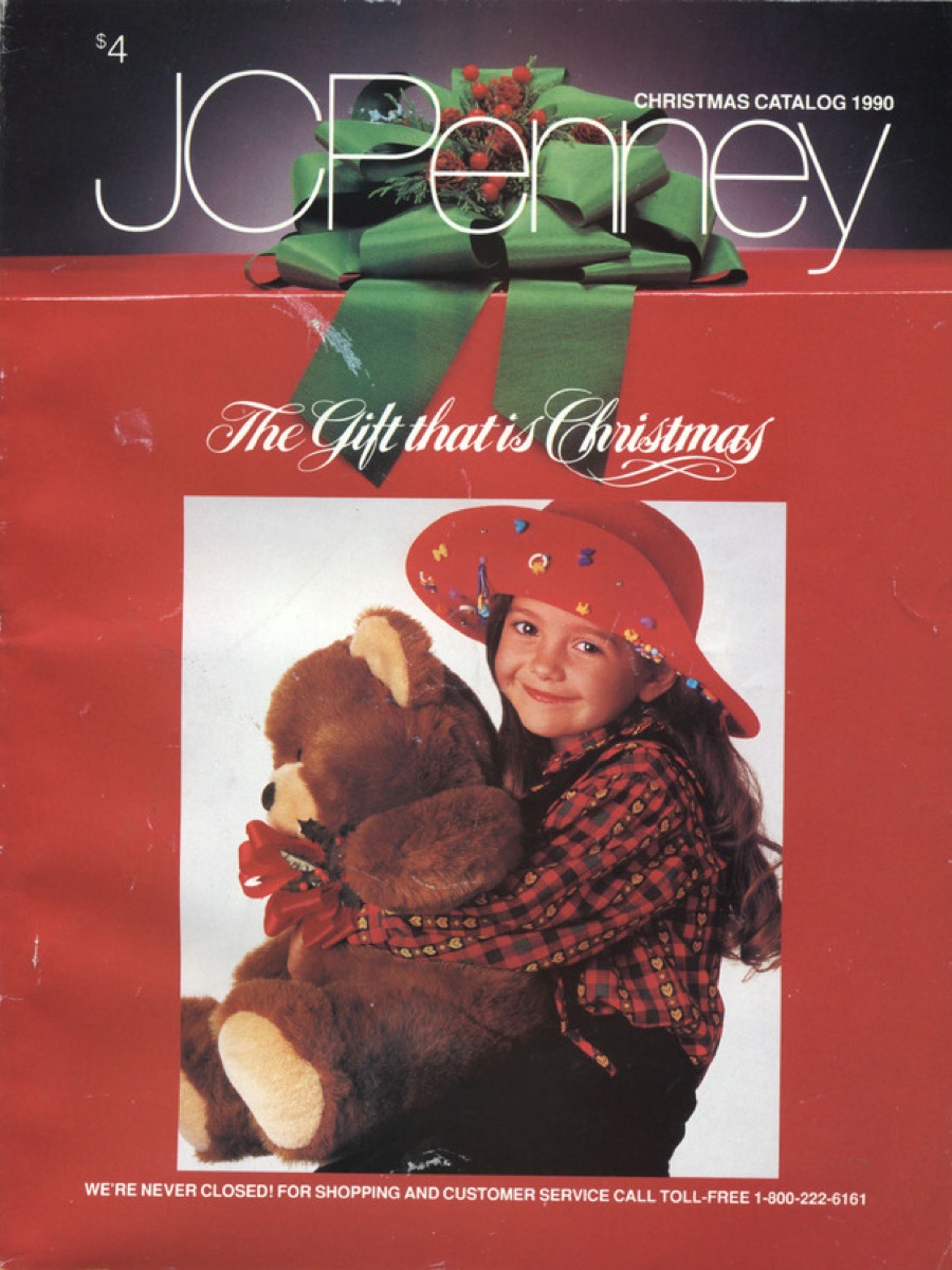 JCPenney Christmas catalog 1990