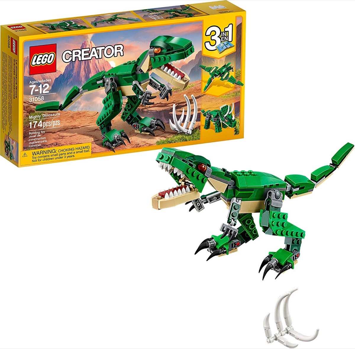 dinosaur lego set