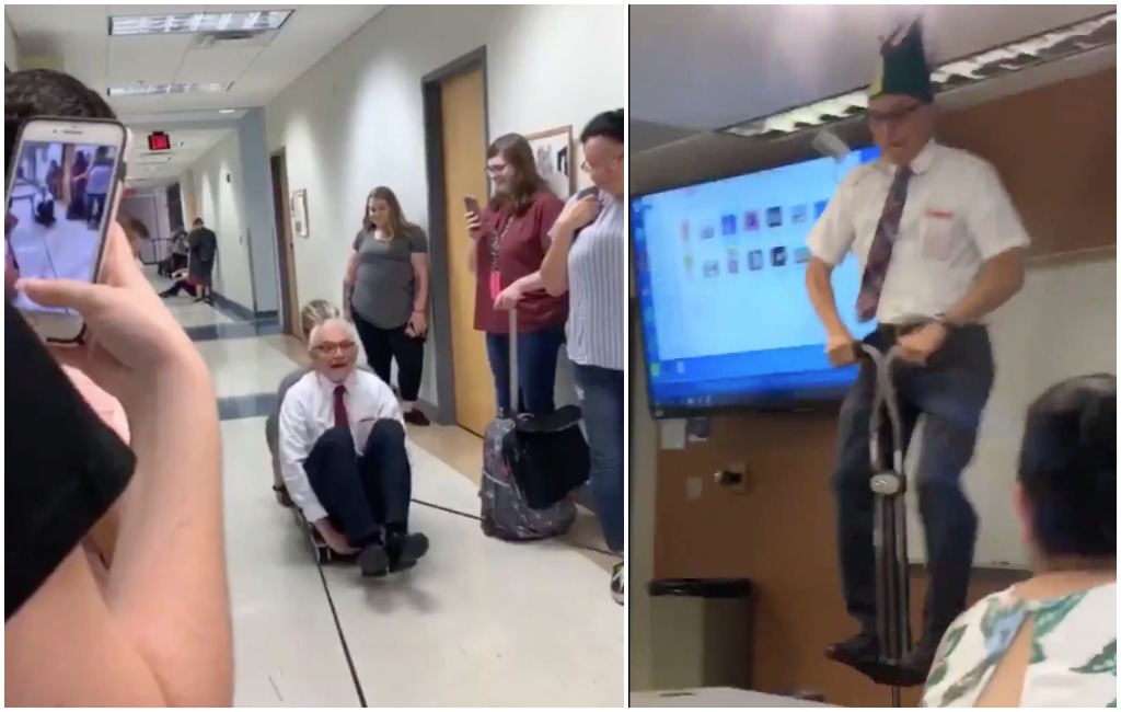 physics teacher viral video