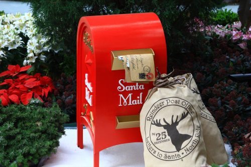 red mailbox for santa