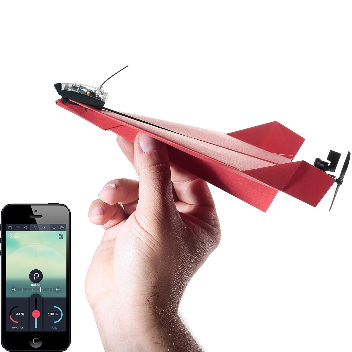 smartphone controlled paper airplanes