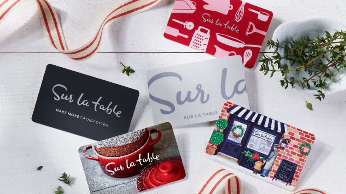 Sur la table 2024 gift card