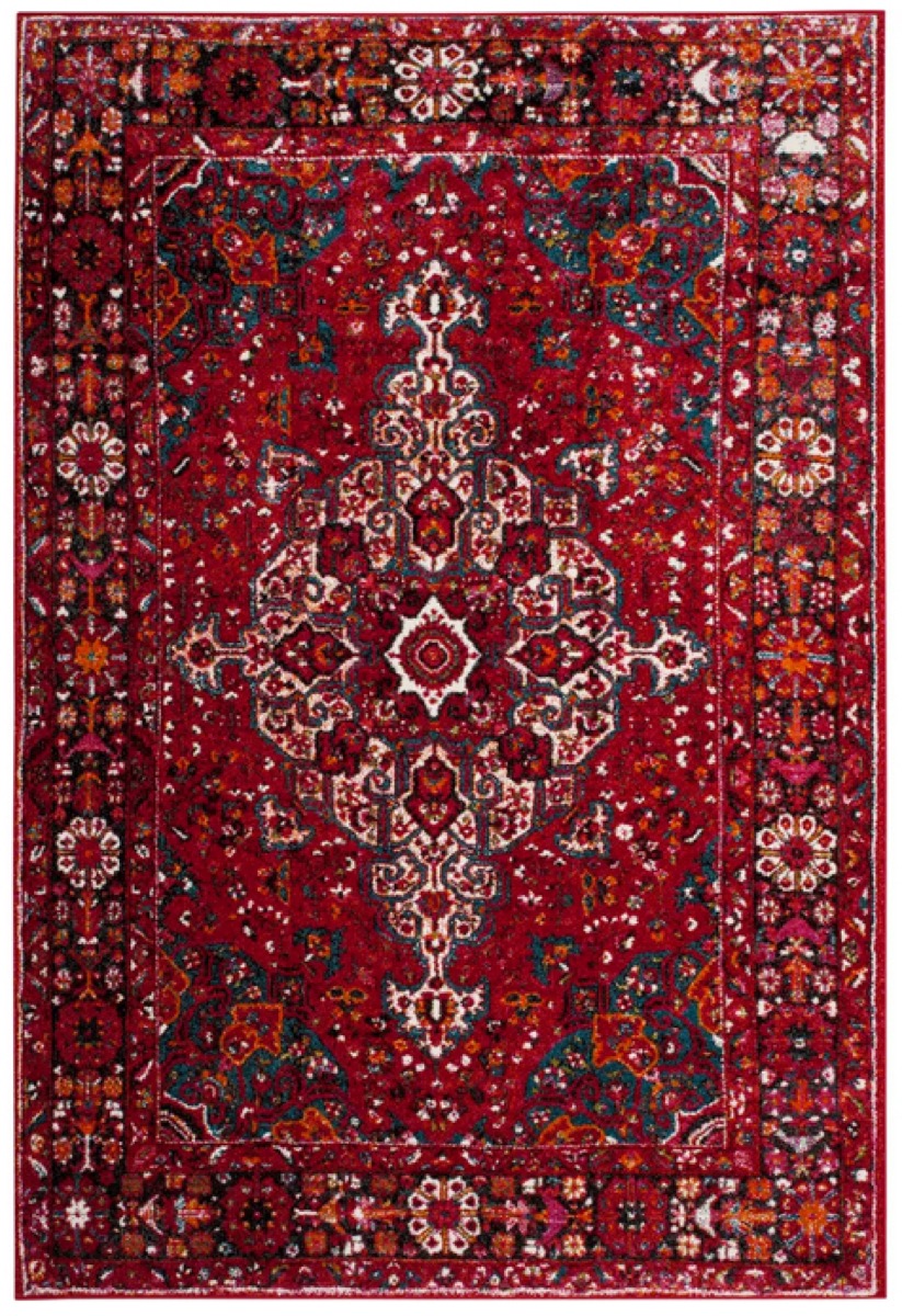 red oriental rug