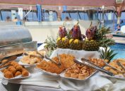 cruise buffet fried food