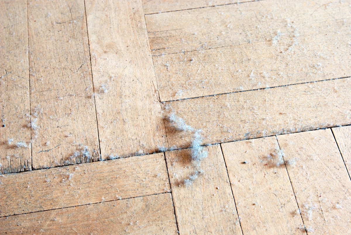 dusty floor