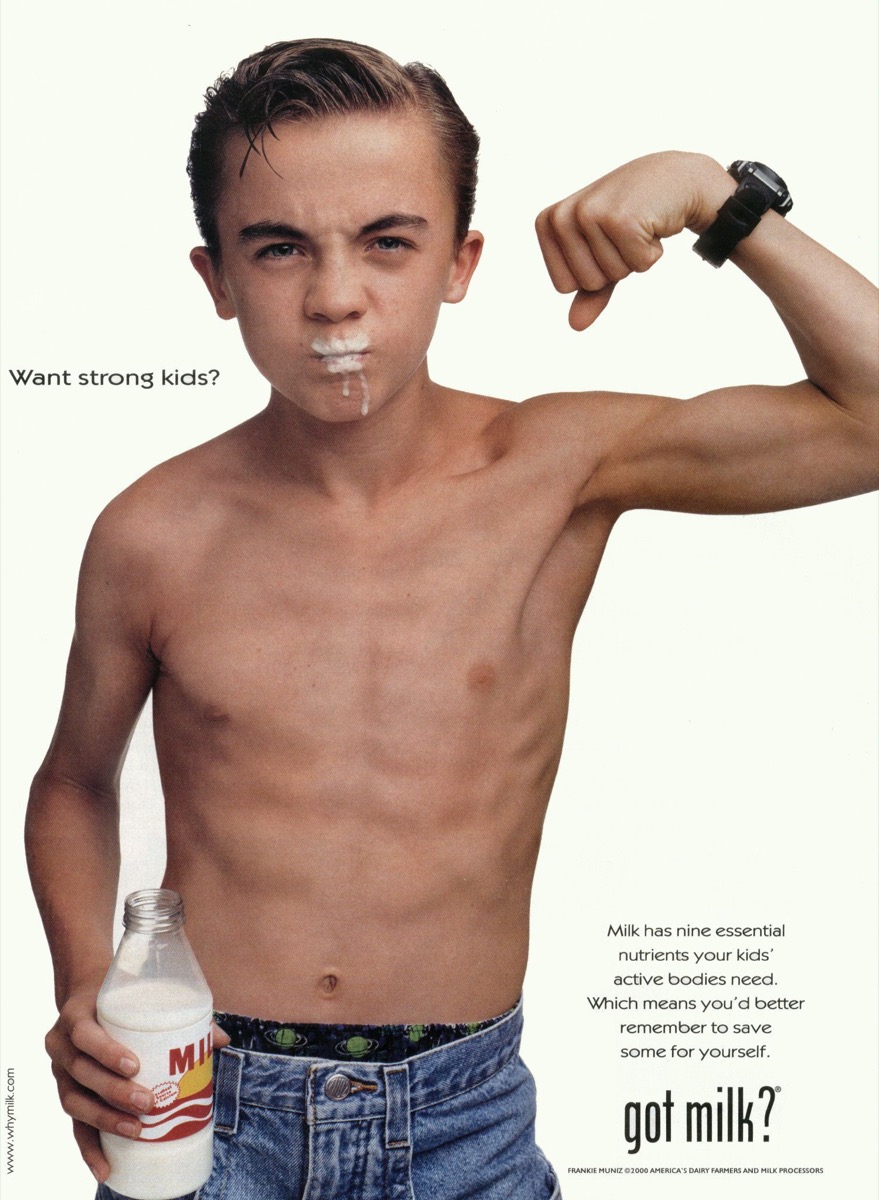 Got Milk ad featuring Frankie Muniz