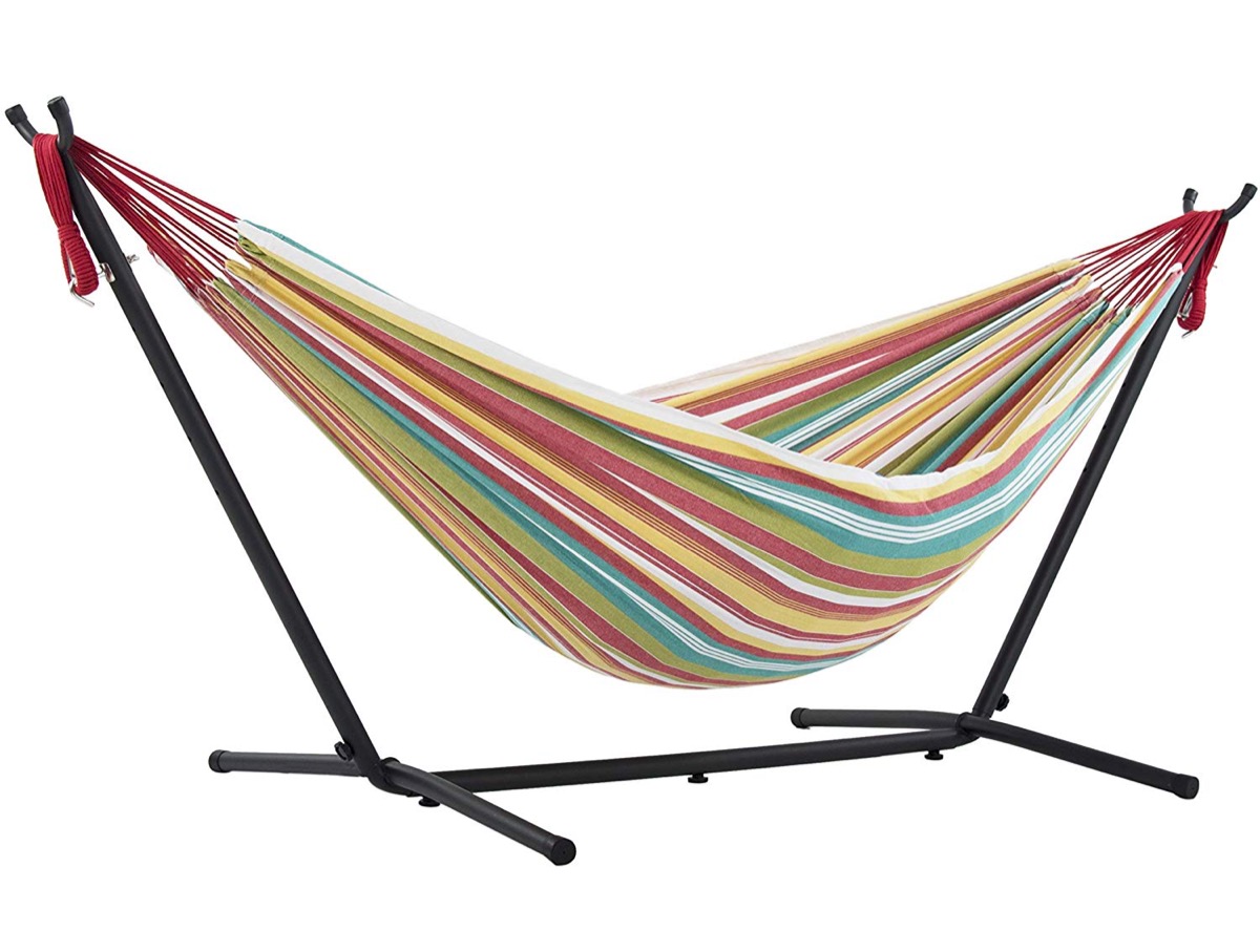 multicolored hammock