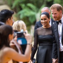 Meghan, Duchess of Sussex and Prince Harry attend The Lion King European Premiere, London, UK in 2019