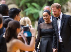 Meghan, Duchess of Sussex and Prince Harry attend The Lion King European Premiere, London, UK in 2019