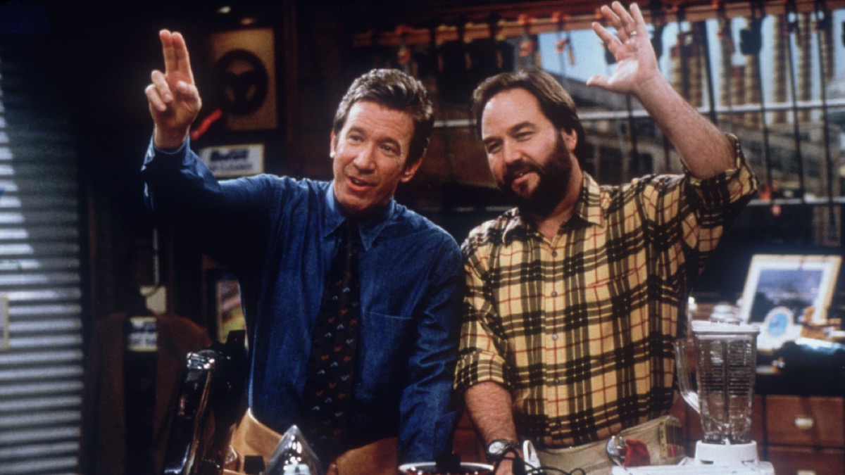 Tim Allen and Richard Karn on Home Improvement