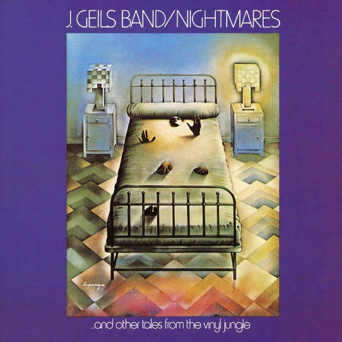 album cover of nightmares by j. geils band