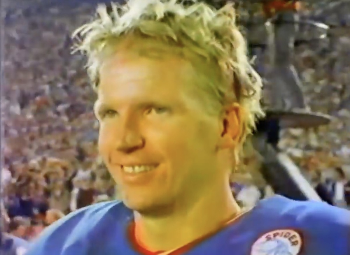 Phil Simms after the Super Bowl