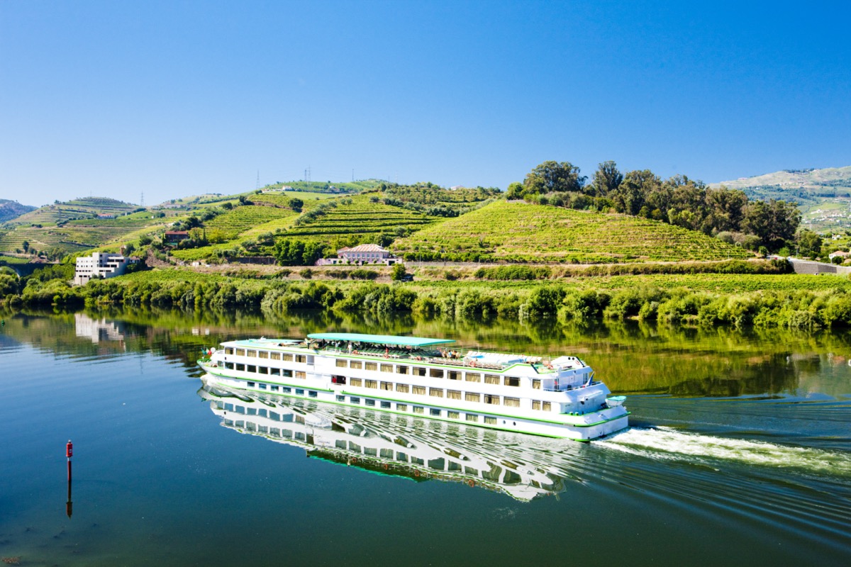 rive cruise in the douro river valley in portugal