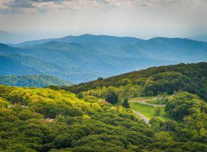 rolling green mountains