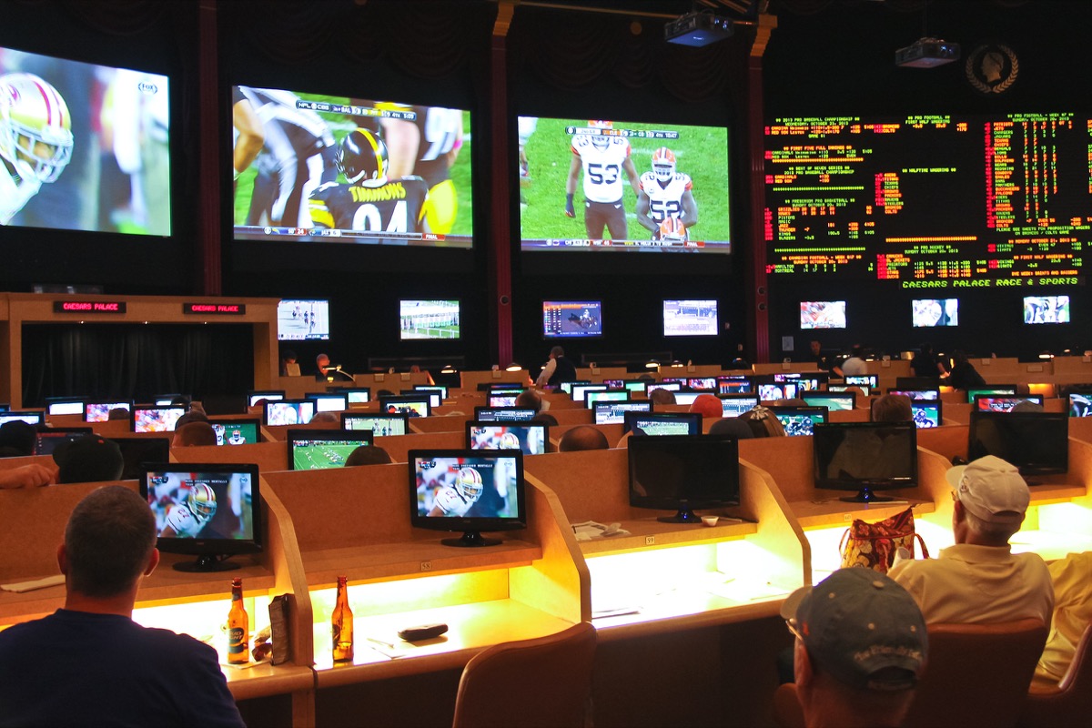 Sports betting in Vegas