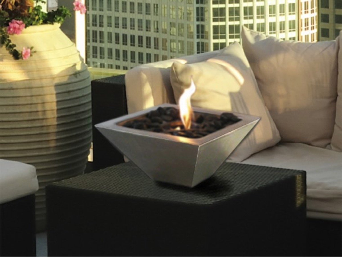 tabletop fire pit