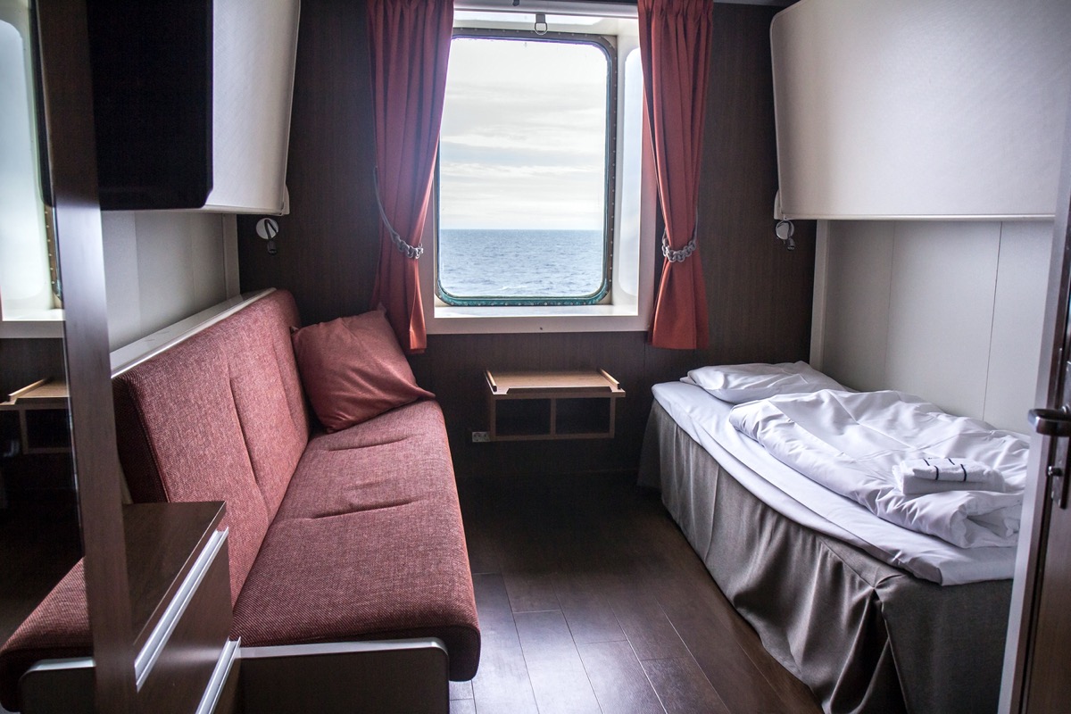 cruise ship living quarters